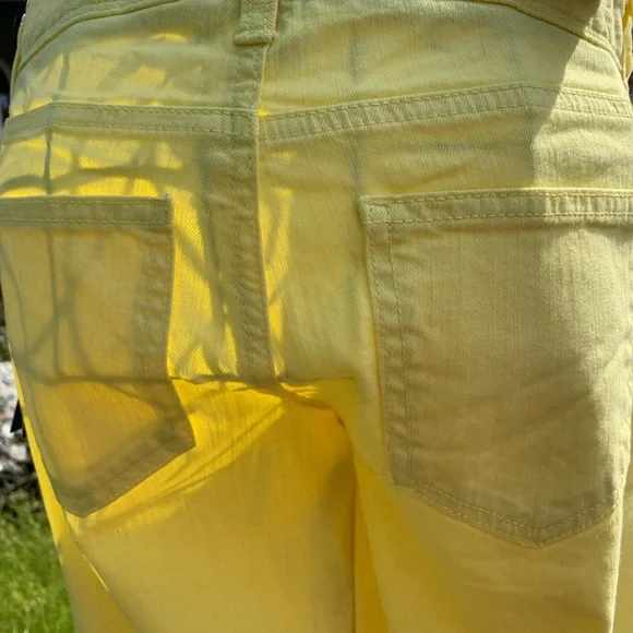 Tommy Hilfiger Yellow ankle cropped jeans - Picture 10 of 11